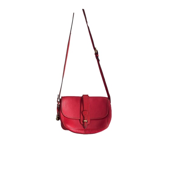 Dooney & Bourke Handbags - Dooney & Bourke all weather leather red pebble shoulder bag.